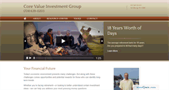 Desktop Screenshot of corevaluegroup.net